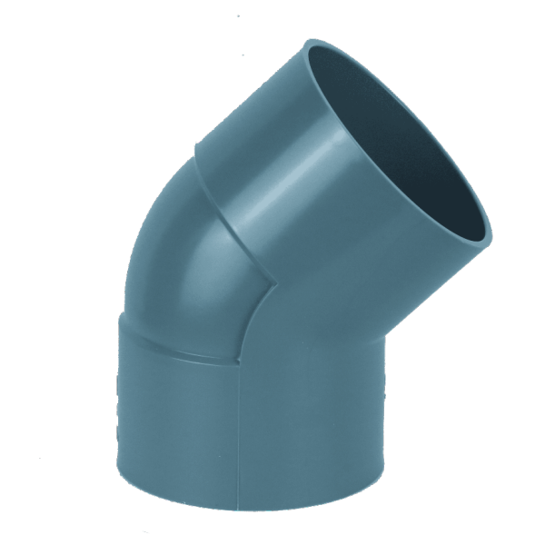 Nối góc 45° uPVC BS